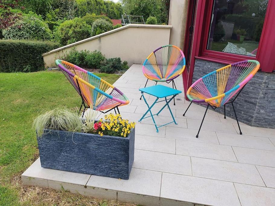 La Mare Aux Chevres Villa Reux Eksteriør bilde