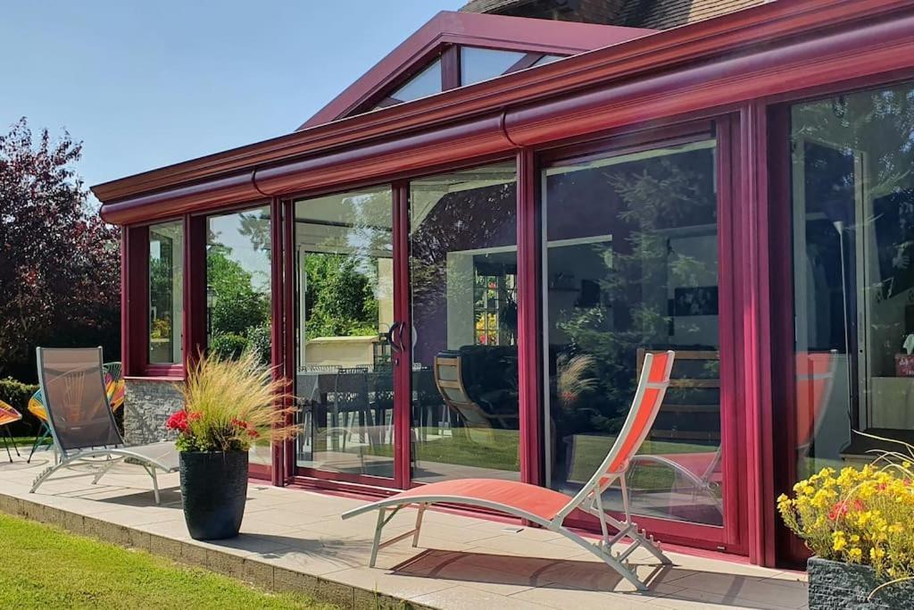 La Mare Aux Chevres Villa Reux Eksteriør bilde