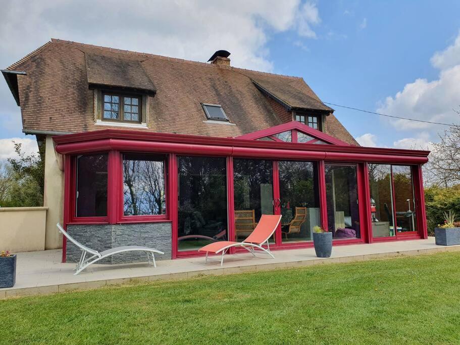 La Mare Aux Chevres Villa Reux Eksteriør bilde